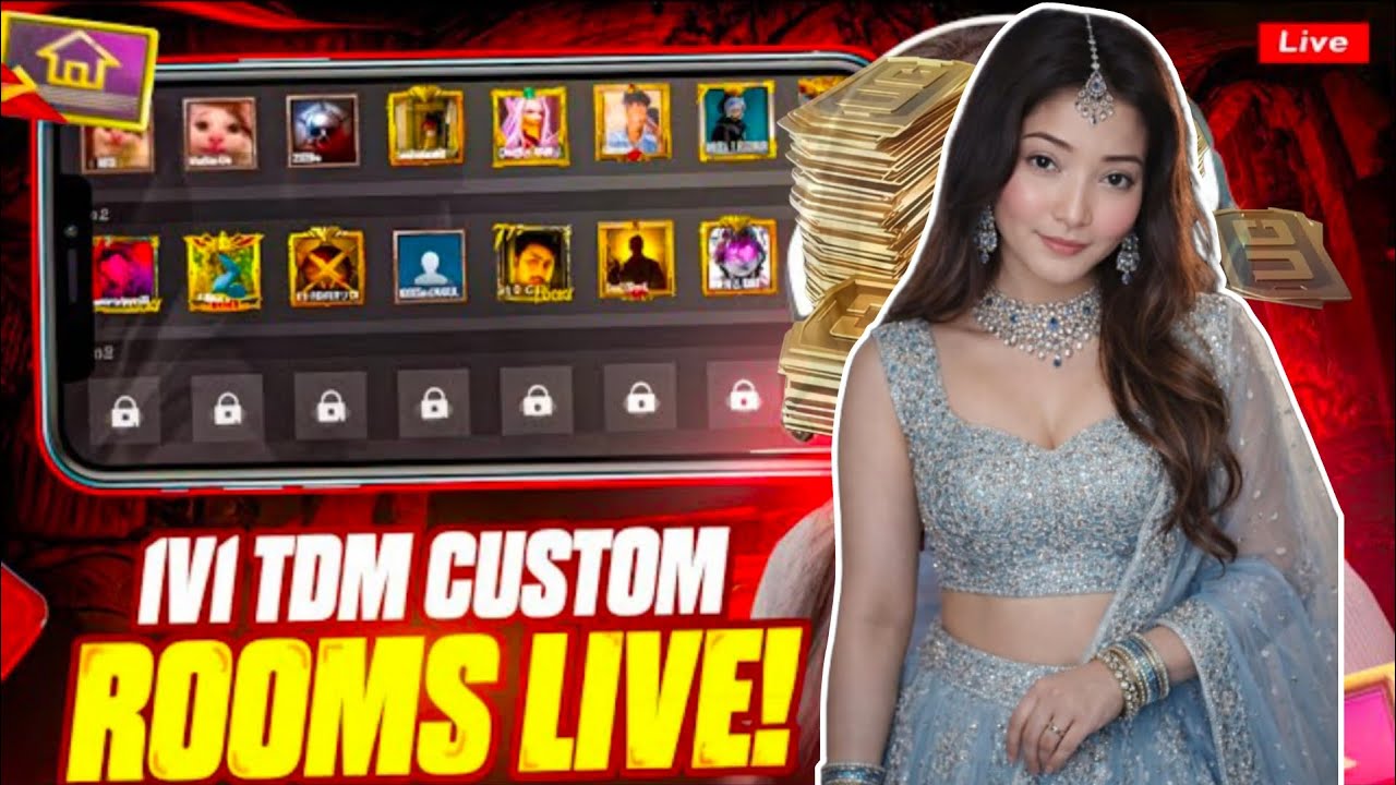 🔴 1V1 TDM LIVE | BGMI 1V1 TDM LIVE | BGMI TDM 1V1 CUSTOM ROOM | BGMI CUSTOM ROOM LIVE