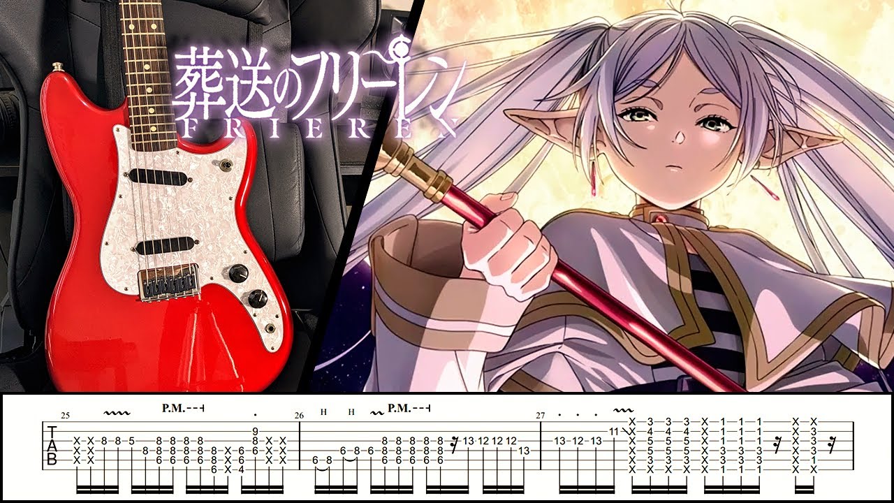 [TABS] Frieren: Beyond Journey's End OP【Yuusha - 勇者 (YOASOBI)】Guitar Cover