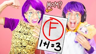OOPS, We FAILED Our MATH TEST In ROBLOX!? (ALL NEW ENDINGS UNLOCKED!)