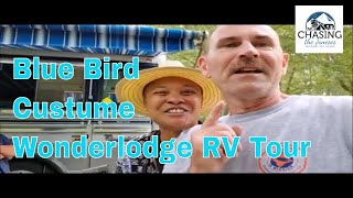 Blue Bird Wanderlodge RV Tour Wanderlodge Bus Fulltime living