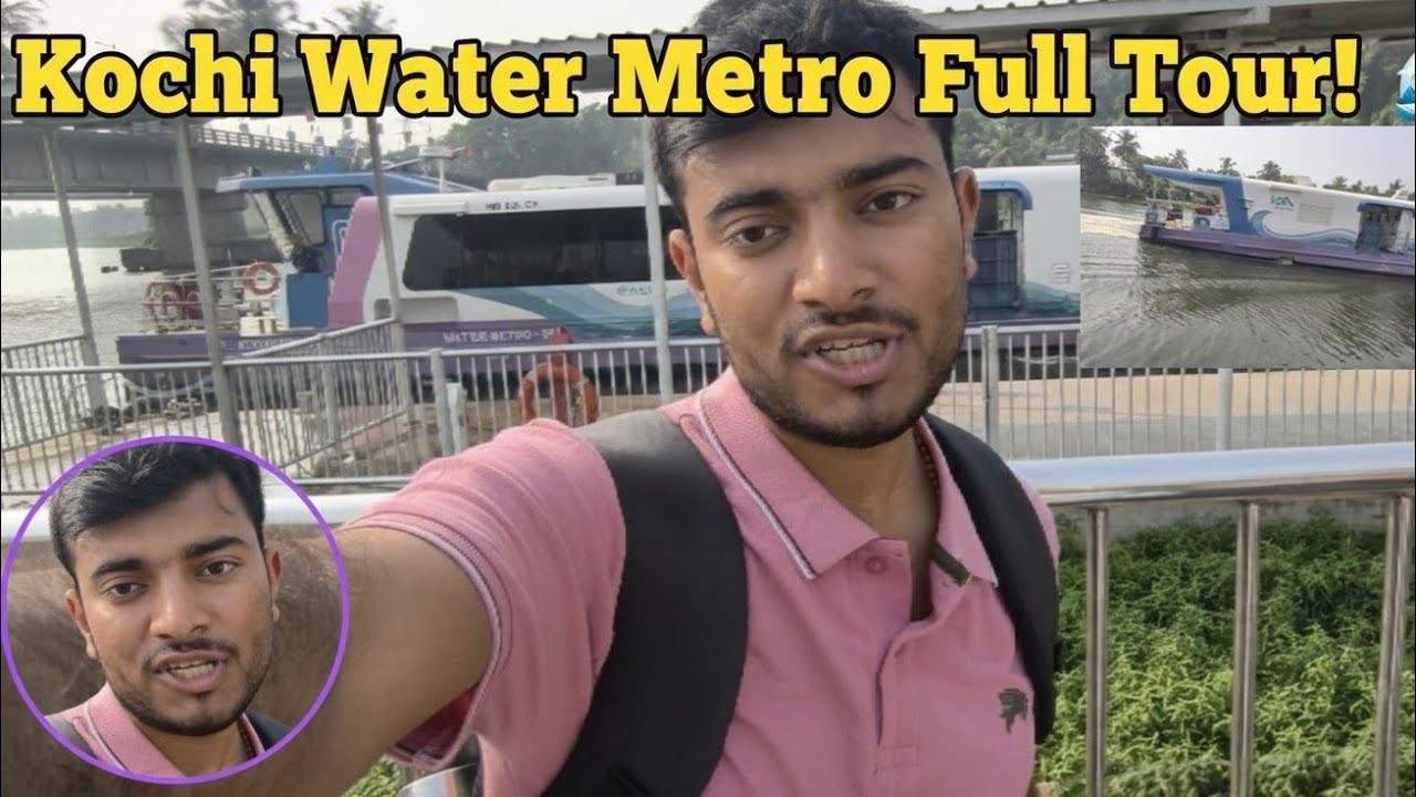 Paani Par Metro?! 🚤 Kochi Water Metro Full Experience!