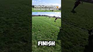 HE RUINED MY RABONA ASSIST😱 #povfootball #goprofootball #funnyfootball #soccer #football