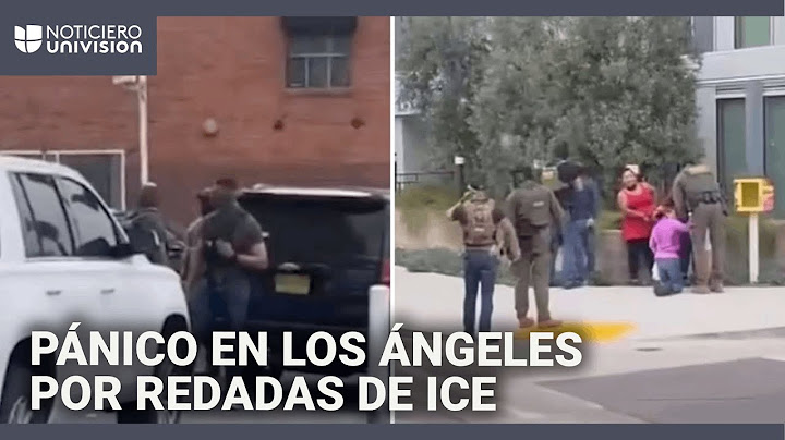 Imágenes de las redadas de ICE que sembraron el pánico en Los Ángeles: varios inmigrantes detenidos