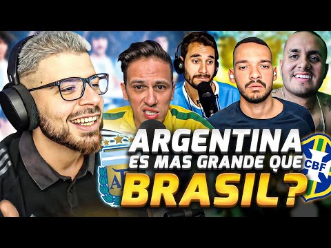 IS ARGENTINA BIGGER THAN BRAZIL AFTER 1970? A VERY HEATED DEBATE.