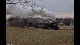 [HD] 2018 Opening Day On The Strasburg Railroad