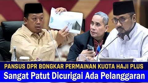 Pansus Haji DPR Emosi. Ribuan Calhaj Naik Haji Tanpa Daftar Tunggu.