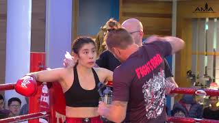 AMA11: Final Battle: Female Below 56kg Semi Final Ashley Goh VS Nurul Syafiqah