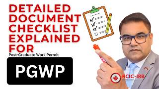 Detailed Document Checklist Explained for PGWP Application (2026)