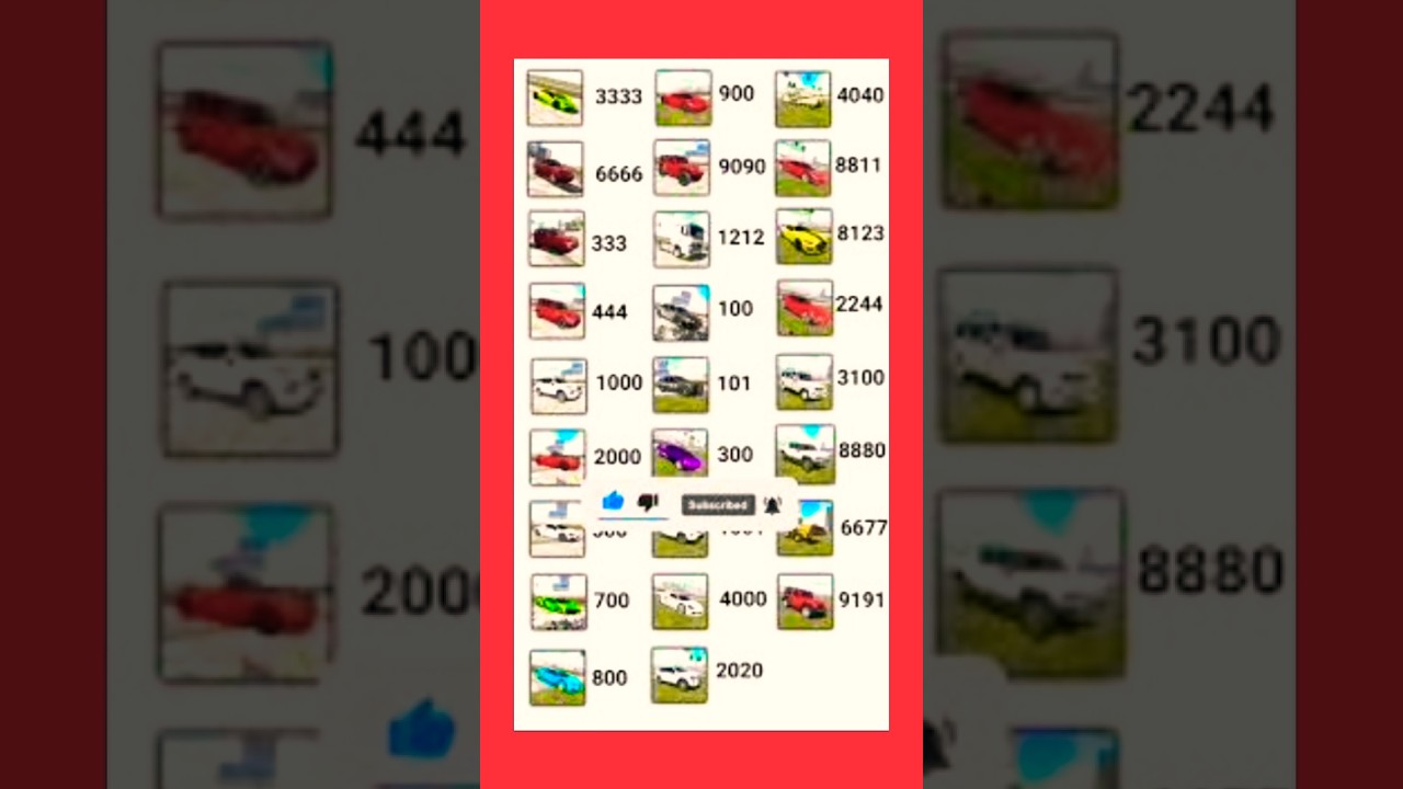 Indian Bike Driving 3D All Cars Cheat Codes | 😈