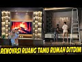 PASANG BACKDROP RUMAH DITDIM MENJELANG LEBARAN..