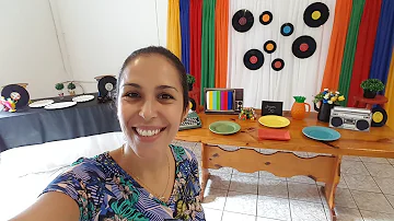 Como fazer uma festa com tema anos 90?