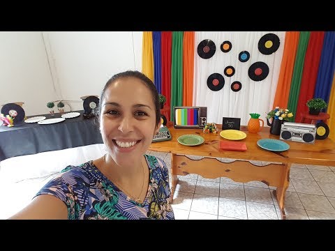 Vídeo: Como Dar Uma Festa Retrô