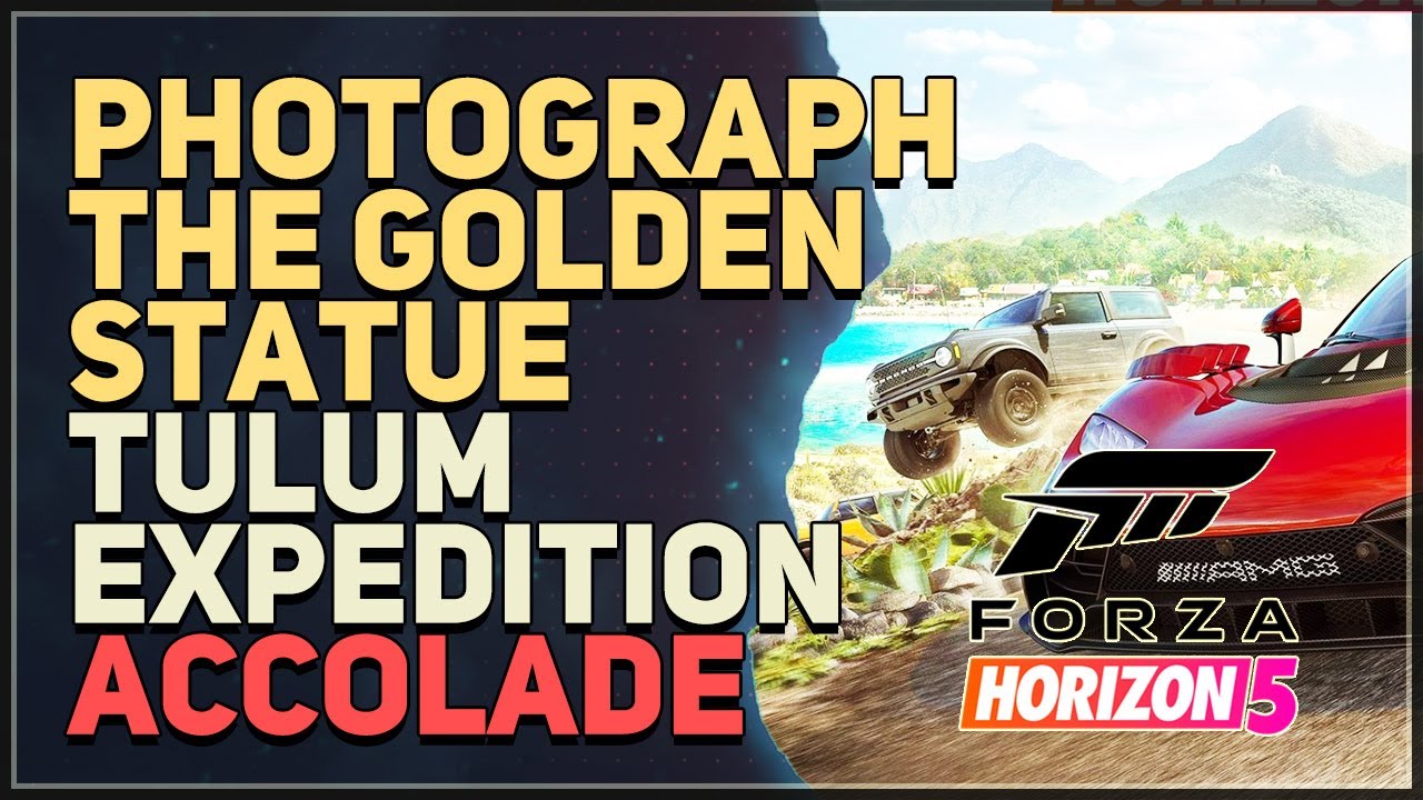 Download Photograph the Golden Statue Forza Horizon 5