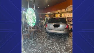 Barista injured after car crashes into Starbucks in north Harris County, constable says