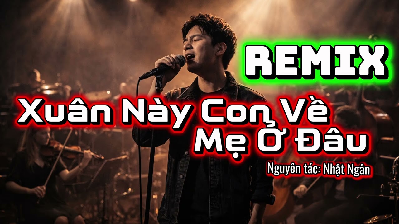 Karaoke | Remix | Xuân Này Con Về Mẹ Ở Đâu [Nhật Ngân] 