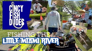 Spring Kayak Fishing the Little Miami River (Cincinnati)