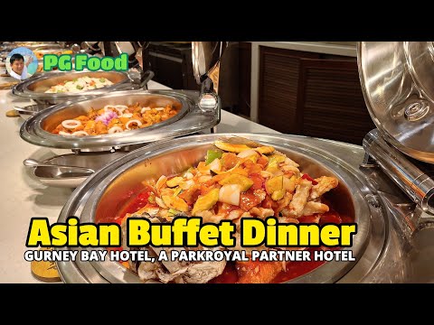 Asian Buffet Dinner at Gurney  Bay Hotel Penang