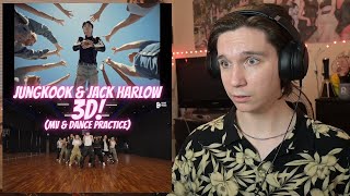 DANCER REACTS TO 정국 (Jung Kook) '3D (feat. Jack Harlow)' MV & Dance Practice