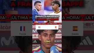 Lamine Yamal habla del juego de Francia Vs España.