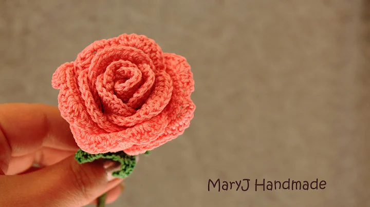 Learn How to Crochet a Beautiful Rose