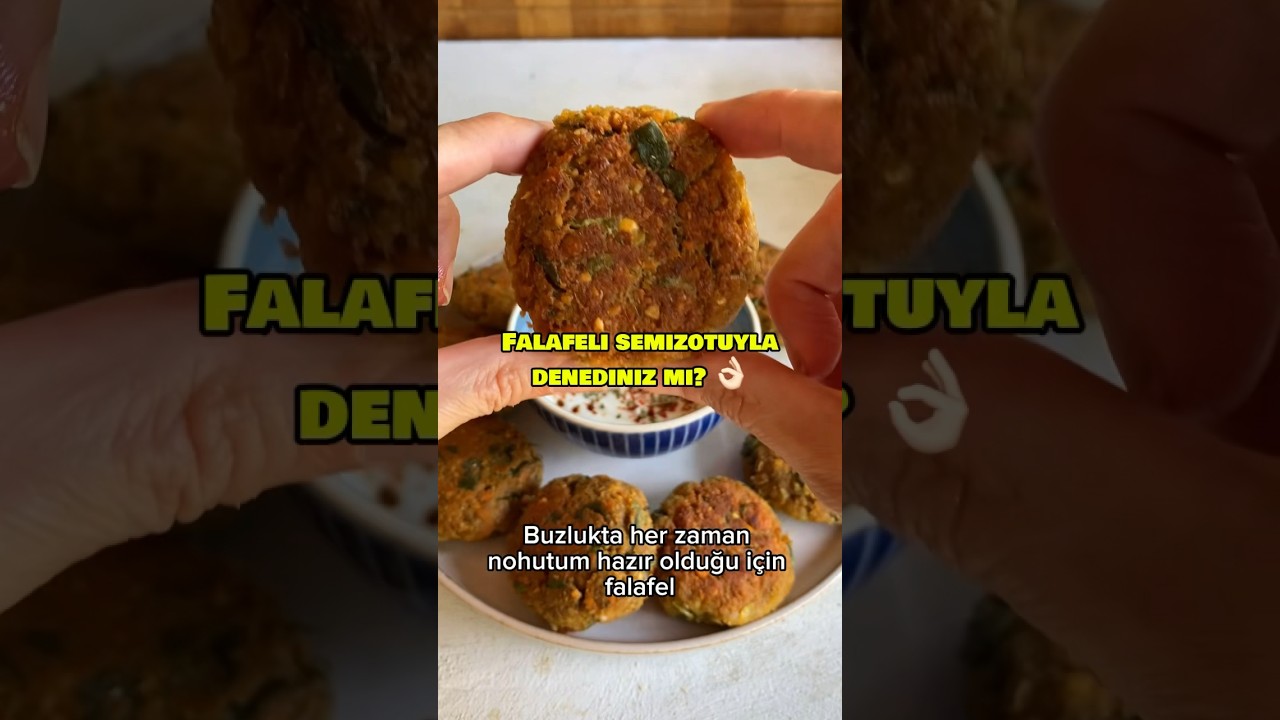 Bu falafel bir başka????????????????Mutlaka deneyin????#falafelrecipe #yemektarifleri #sağlıklıbeslenme