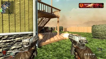 Call of Duty Black ops Skorpion and Python Akimbo Run