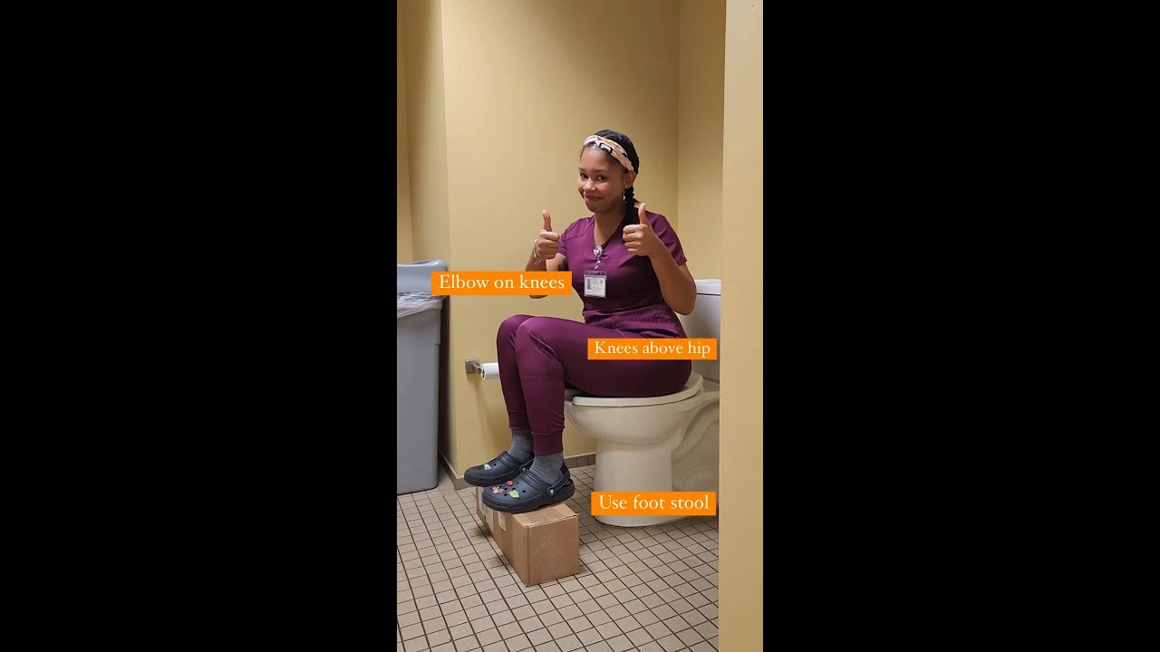 How to Sit on the Toilet