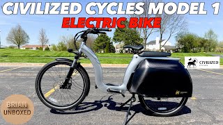 Civilized Cycles Model 1 Electric Bike ($5000)  Full review