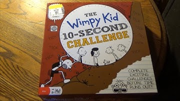 A Hefty Amount of Fun - The Wimpy Kid Ten Second Challenge Game from Pressman