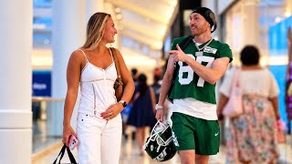 Fake NFL Player Rizzes Up Hot Girls at the Mall