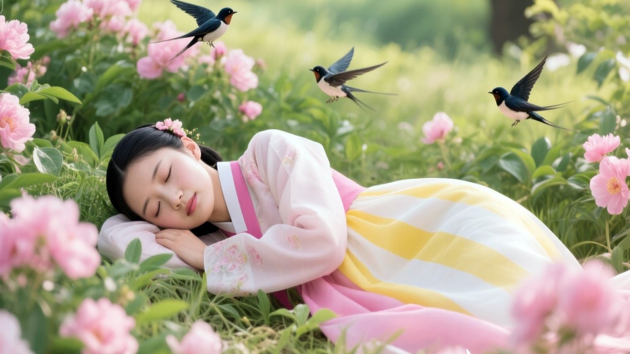 CALM NIGHT ROUTINE WITH SLEEP STREAM SNORING SOUND AND BRAIN RELAX MUSIC 🛏🎧🧠