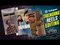 Itni Badi Item Bomb Tere Pyar Me Giri Kaise Reels Editing | Instagram Trending Reels Editing