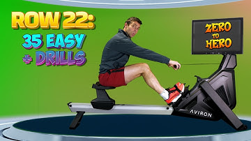 Zero to Hero Rowing Workout Plan:  Row 22 = Easy 35 minute Row