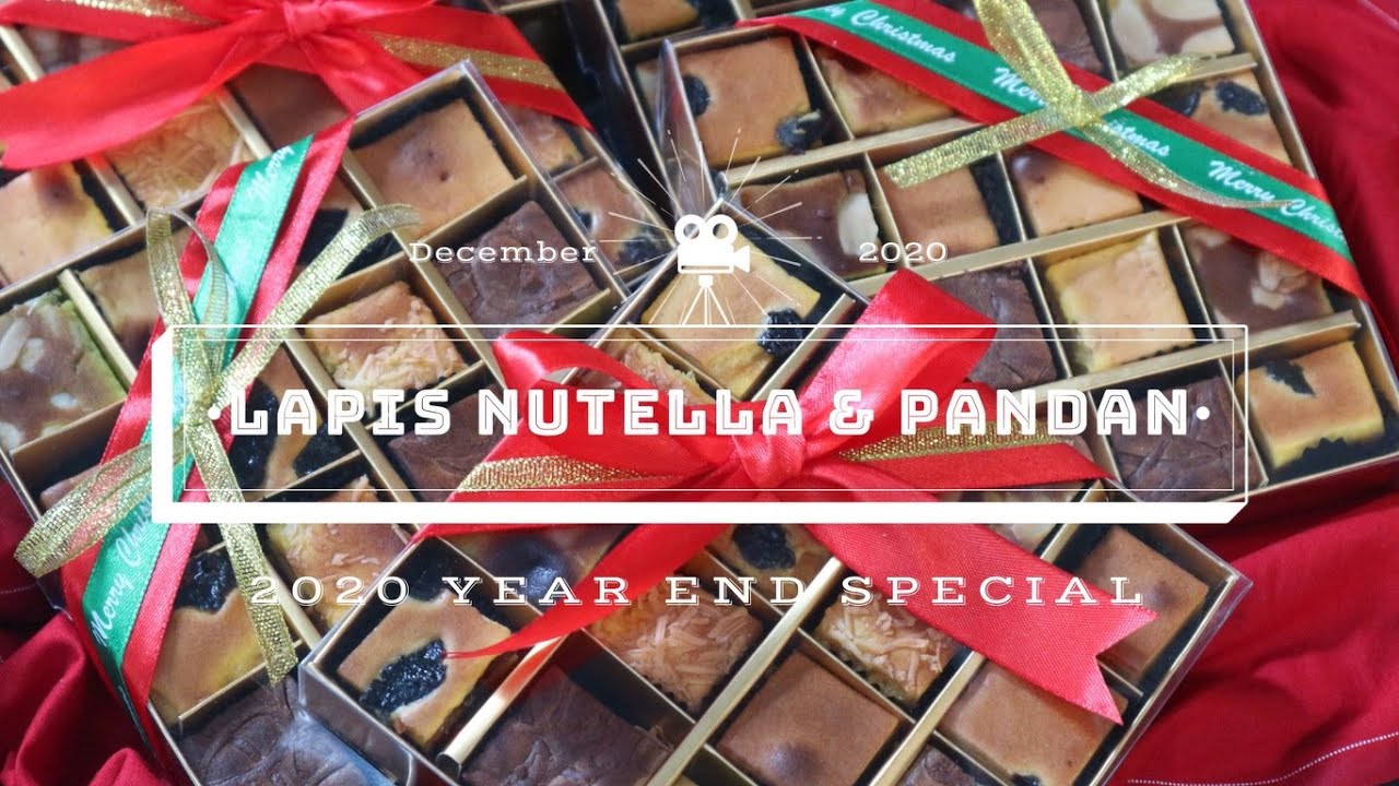 LAPIS NUTELLA yg dijadikan Hampers - MOM LIA'S KITCHEN