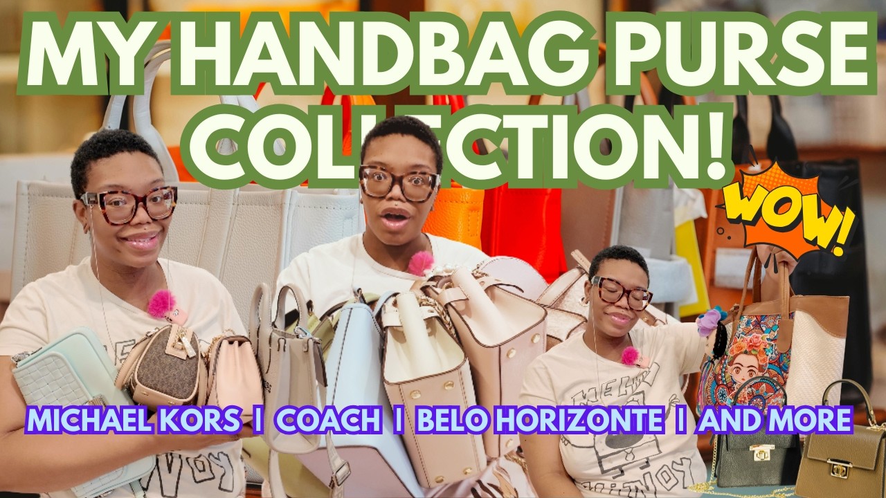 My Purse Handbag Collection! Michael Kors | Coach | Belo Horizonte | And More!