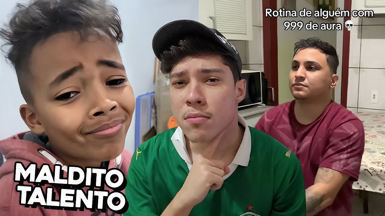 crianças FARMANDO AURA tem que ACABAR