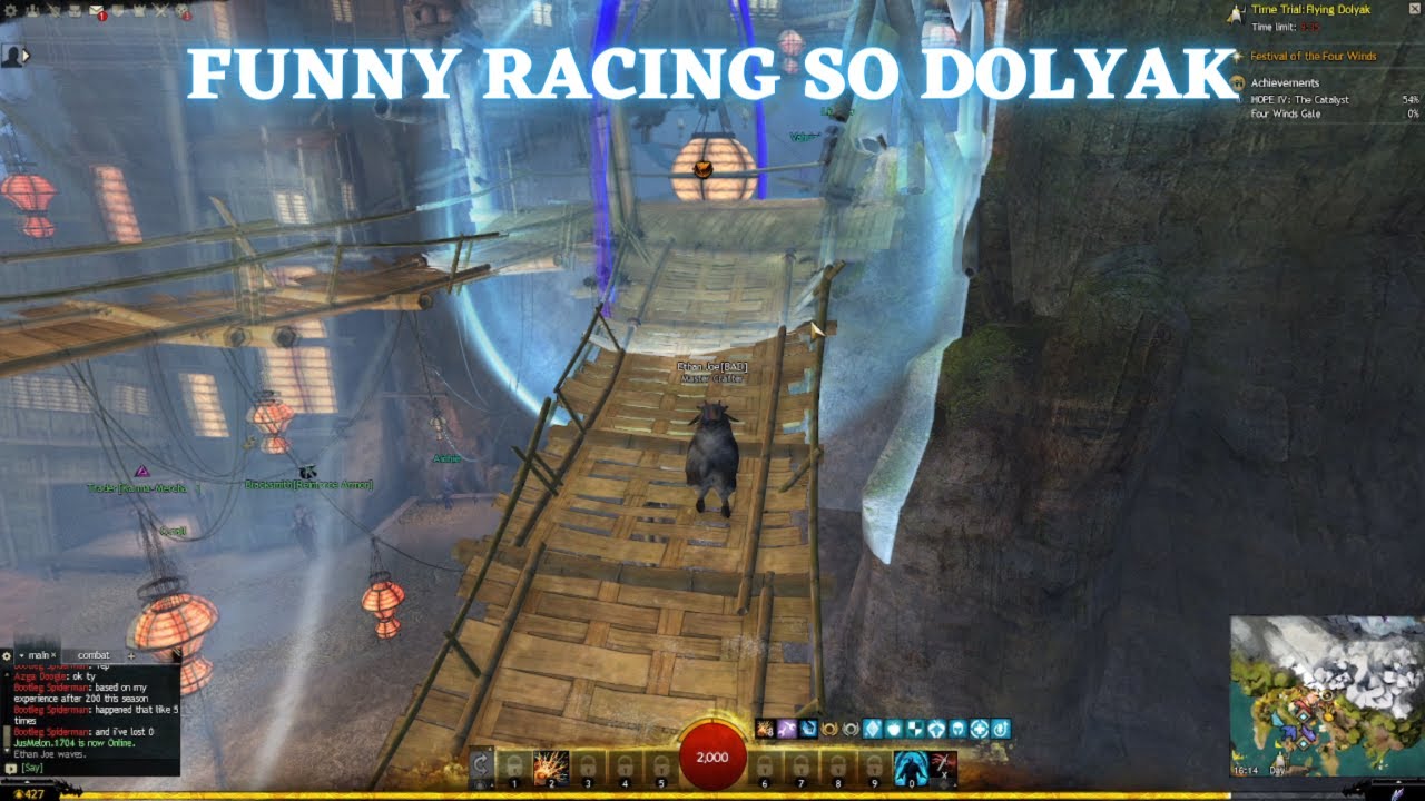 RACE FLYING DOLYAK GUILD WARS 2