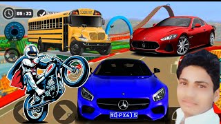 Mega car ramp impossible stunt game | Mega ramp car racing impossible stunts | Android Gameplay HD screenshot 5