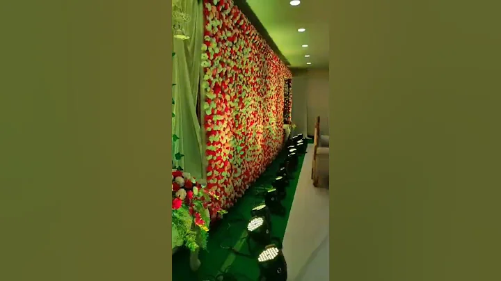 New Wedding Stage Decoration ||#shorts