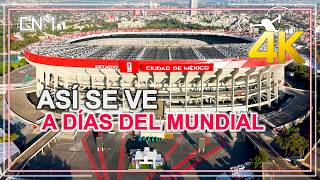 ¡ESTADIO AZTECA ÚLTIMOS DETALLES!, para el mundial de fútbol de la FIFA 2026