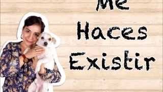 Video thumbnail of "Me Haces Existir - Carla Morrison (letra)"