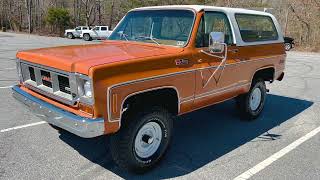 24k mile 1973 GMC Jimmy walkaround