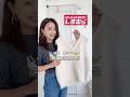 しまむら購入品🛍️ニットベスト46歳ならどう着る⁉️気温別着回しコーデ　#shorts