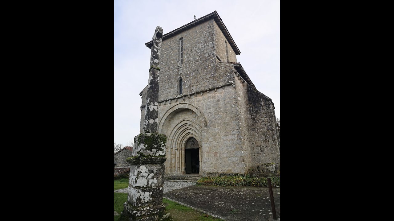 TouristiQuiz - Eglise Saint-Julien de Montrol-Sénard
