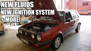 VW Golf MK2  Rescuing a 30 Year Old Barn Find Car  Part 2