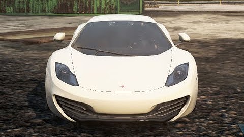 Need For Speed Most Wanted 2012 (Beat Most Wanted 6 Mclaren MP4-12C )