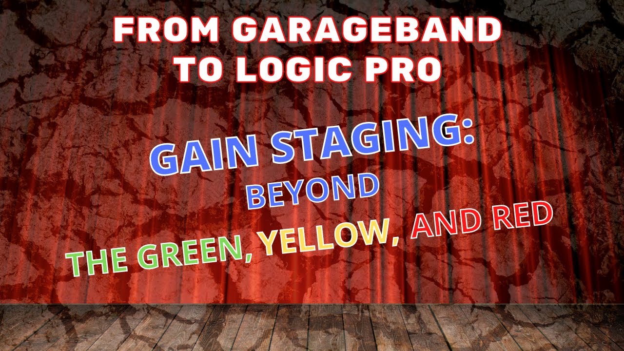 How to correct gain staging in Logic Pro - YouTube