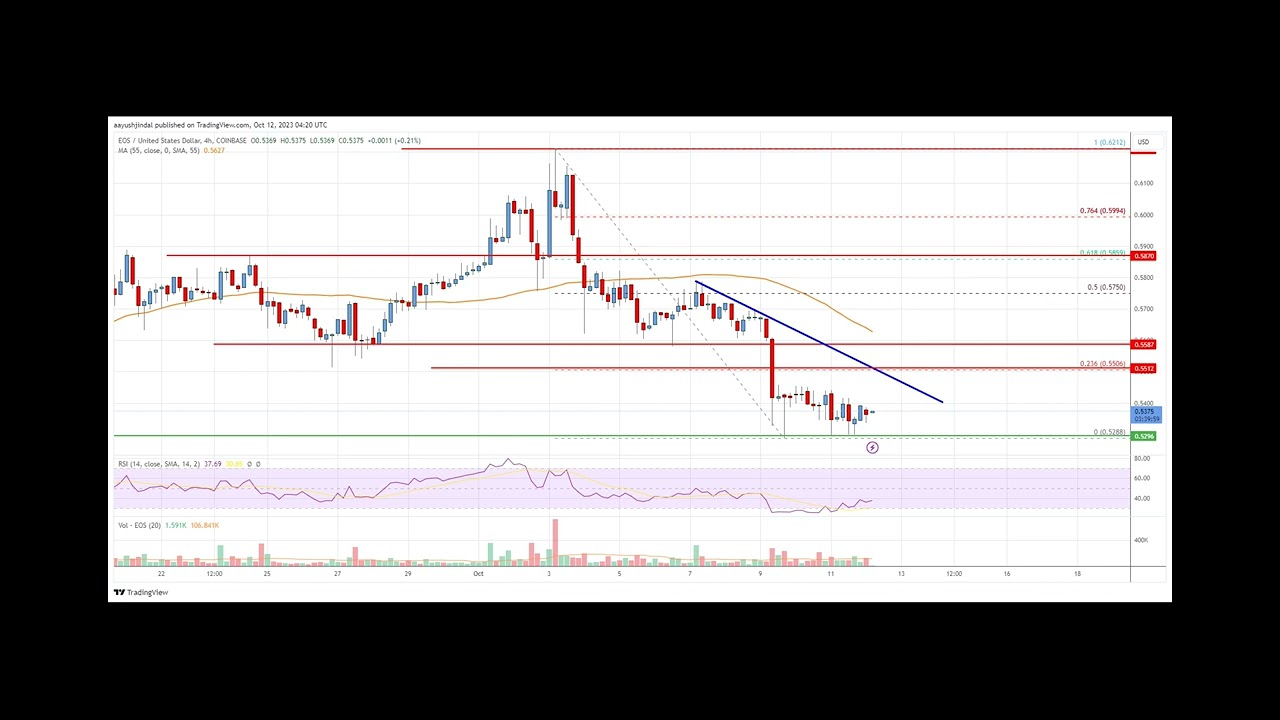 EOS Price Analysis: Bears Aim Drop To $0.50, Buy Dips?