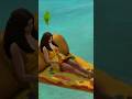 Mare, sole e… pizza galleggiante! 🌊🍕#thesims4 #gaming