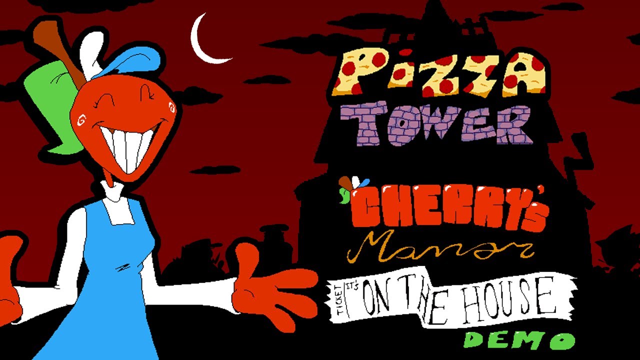 Pizza Tower - Cherry's Manor On The House (DEMO UPDATE)
